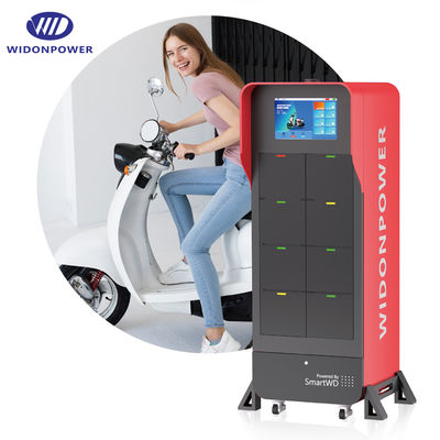 8-12-24 اسلات استیشن تبادل باتری هوشمند 40DC -72VDC بسته باتری برای دوچرخه الکترونیکی، موتورسیکلت الکترونیکی، اسکوتر الکترونیکی