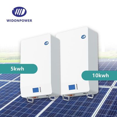باتری نصب شده روی دیوار 48 ولت 200 آمپر 10Kwh باتری ذخیره لیتیوم خورشیدی