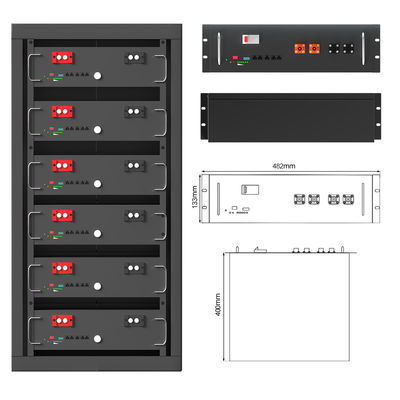 خانه پاور وال 20Kwh 50Kwh 60Kwh باتری ذخیره سازی خورشیدی 200Ah