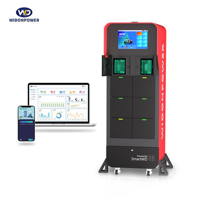 مرکز شارژ خودروهای الکتریکی امن و راحت کد QR / کارت هوشمند ایستگاه های تعویض باتری EV